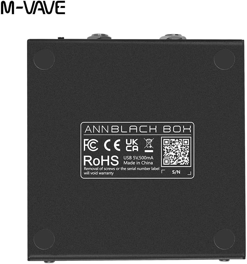 IOppWin ANN Black Box Portable Guitar Bass Multi-Effects Pedal with 80 Editable Presets, 10-Hour Battery, Bluetooth & App Editing – Compact ANN Modeling Audio Interface - Image 5